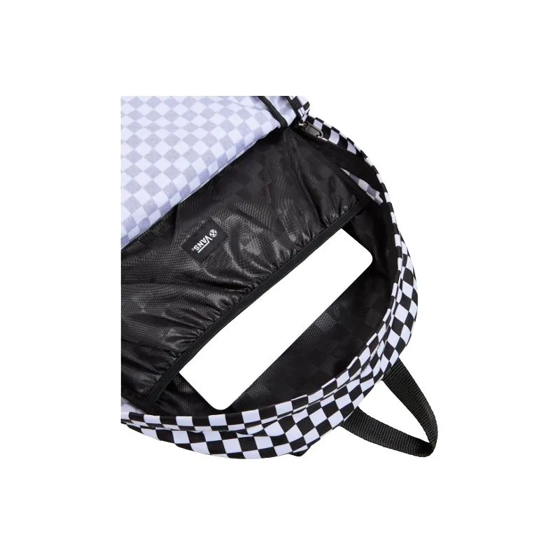 Mochila Vans Mochila Old Skool Check (Negro/Blanco)