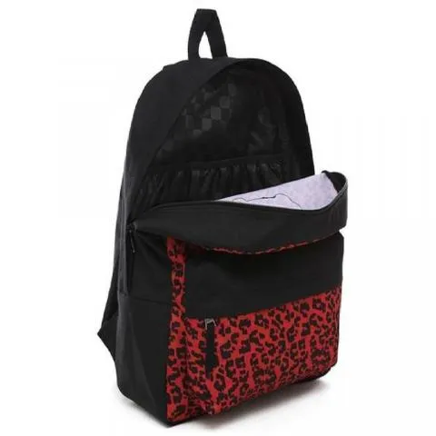 MOCHILA VANS REALM ROJONEGRO  VN0A3UI6UY11