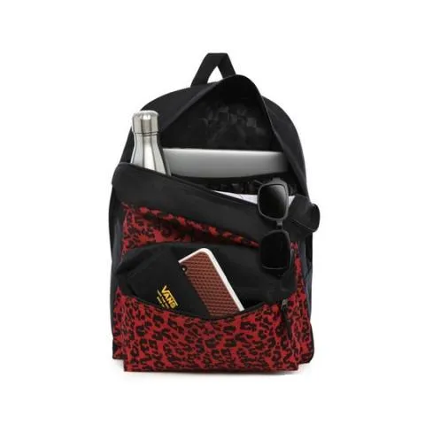 MOCHILA VANS REALM ROJONEGRO  VN0A3UI6UY11