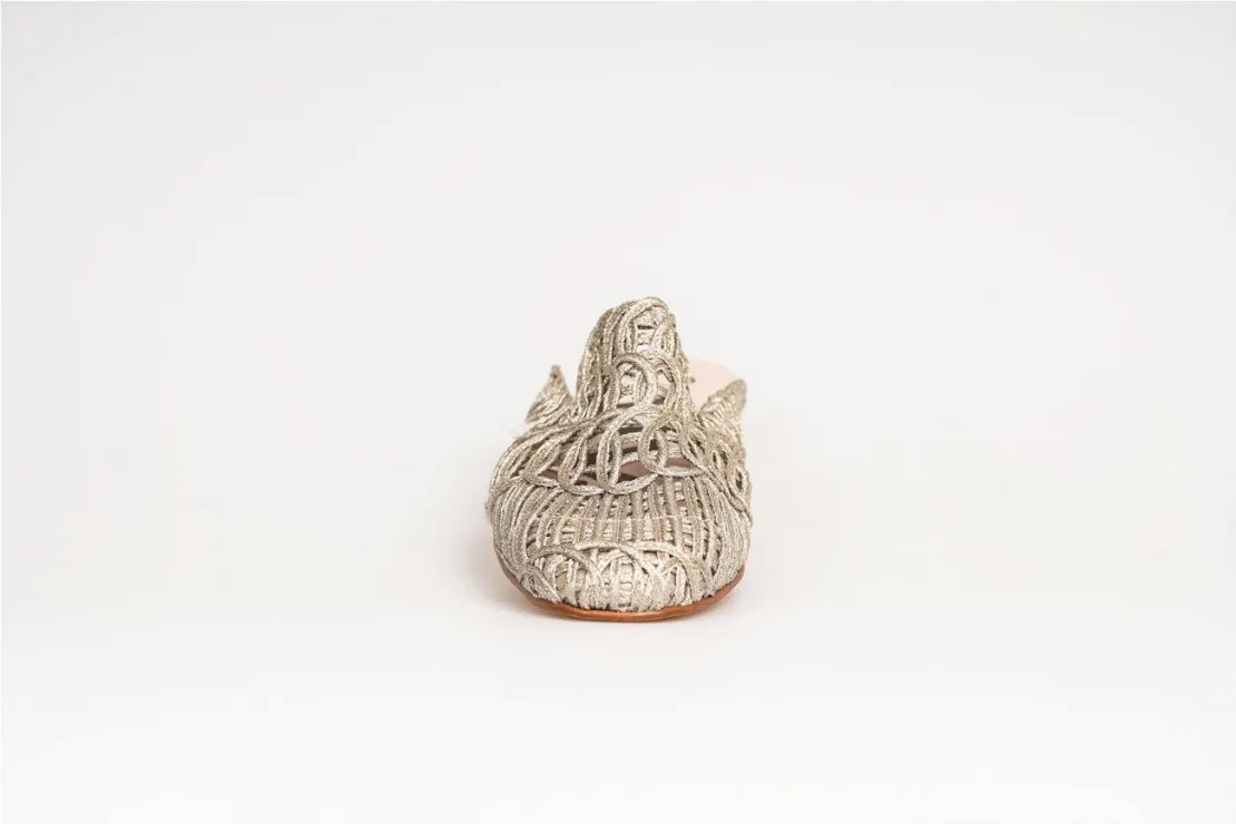 Mule Brocado Calado 14372305 Nival