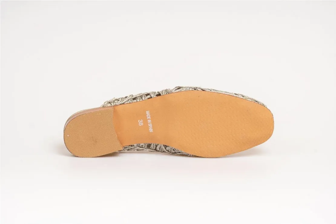 Mule Brocado Calado 14372305 Nival