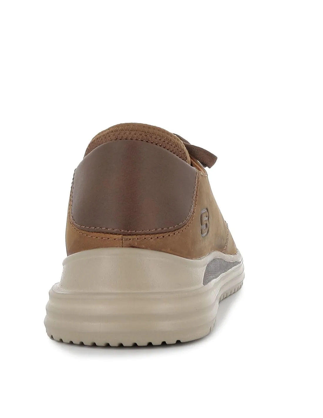 Nauticos hombre cordones marrón Skechers