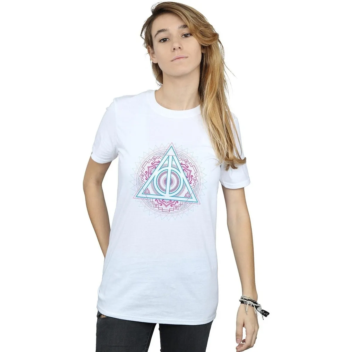 Neon Deathly Hallows