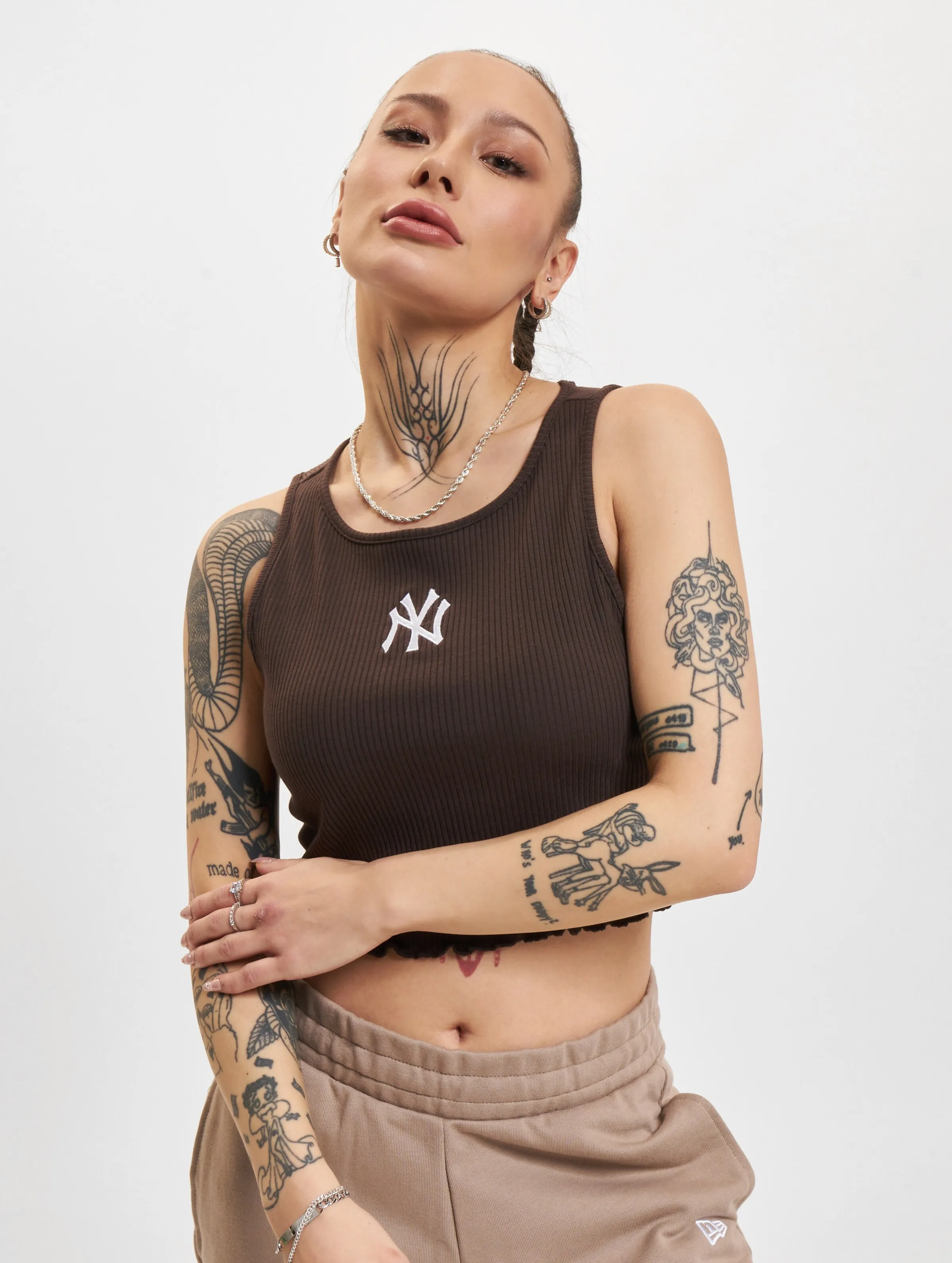 New Era MLB Lifestyle Crop Tank