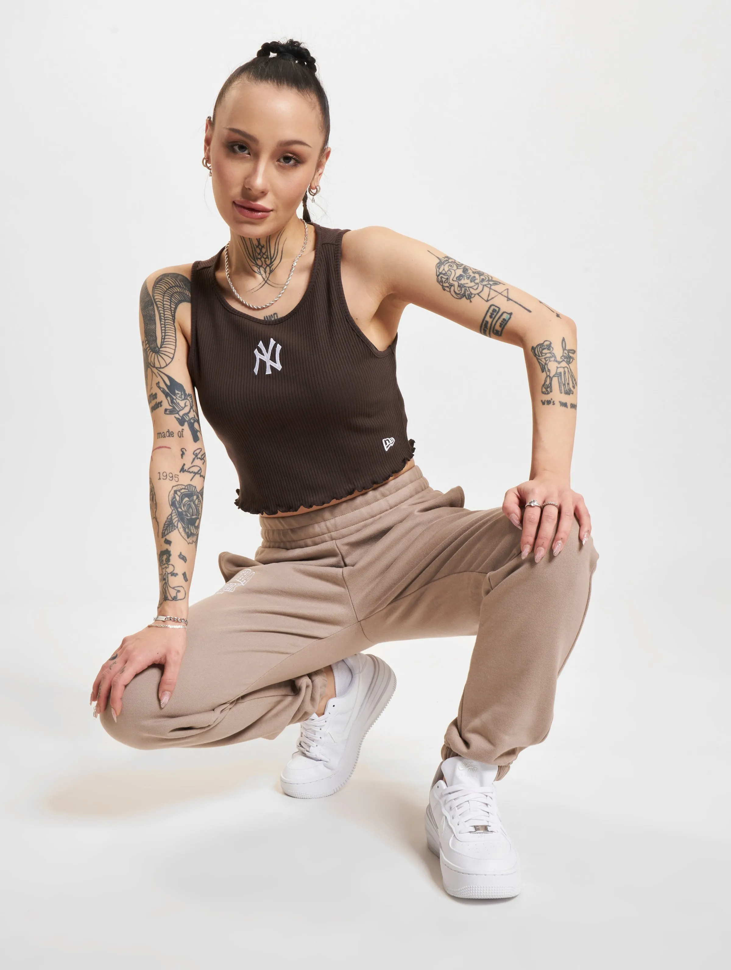 New Era MLB Lifestyle Crop Tank