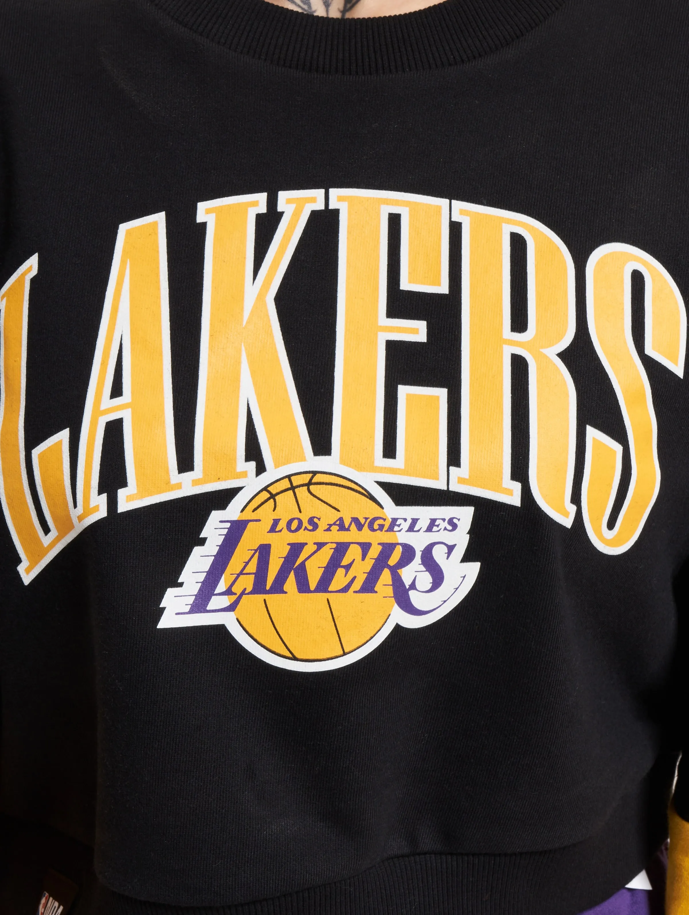 New Era NBA Colour Block Crew LA Lakers
