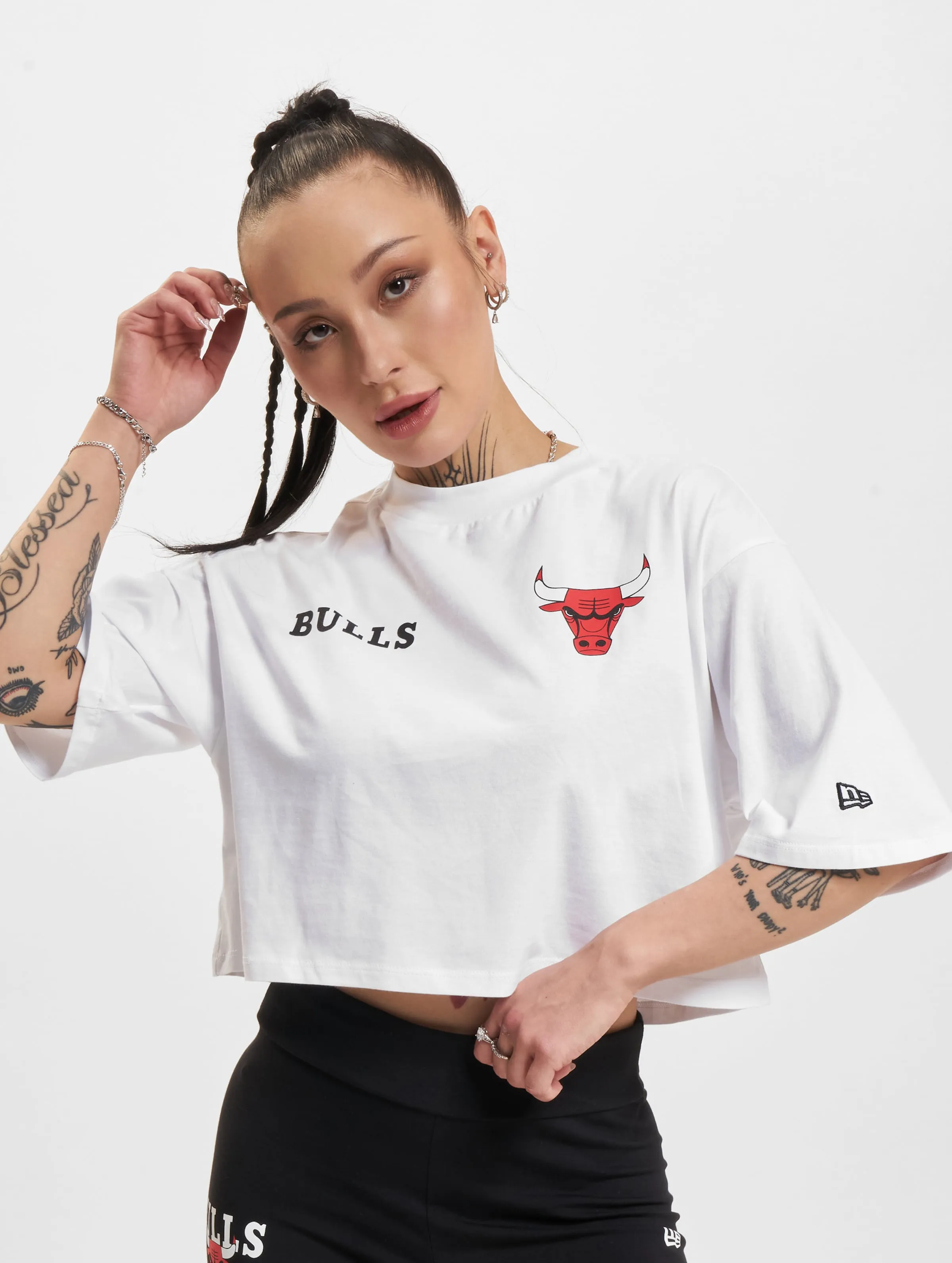New Era NBA Team Logo Crop Chicago Bulls