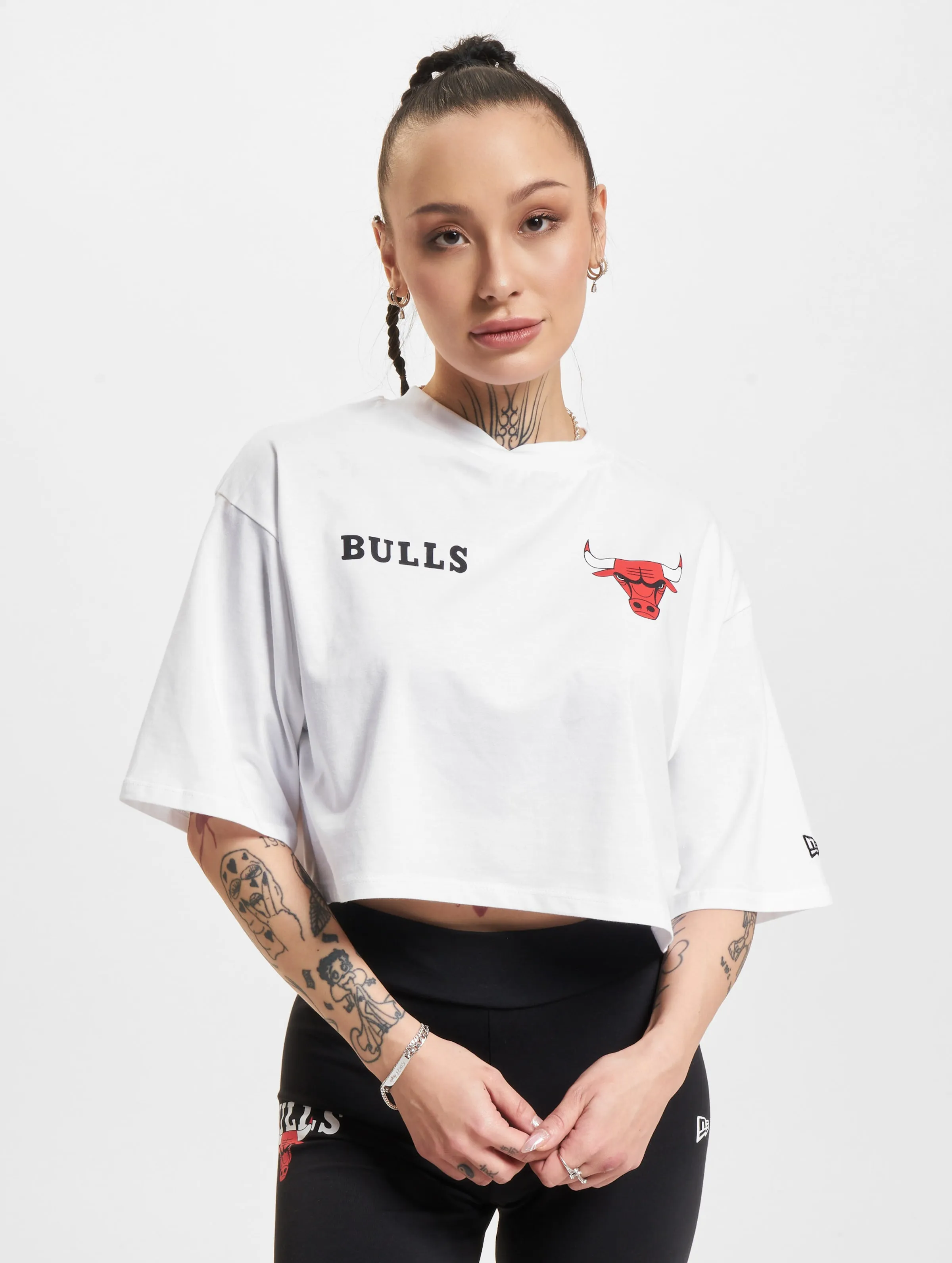 New Era NBA Team Logo Crop Chicago Bulls