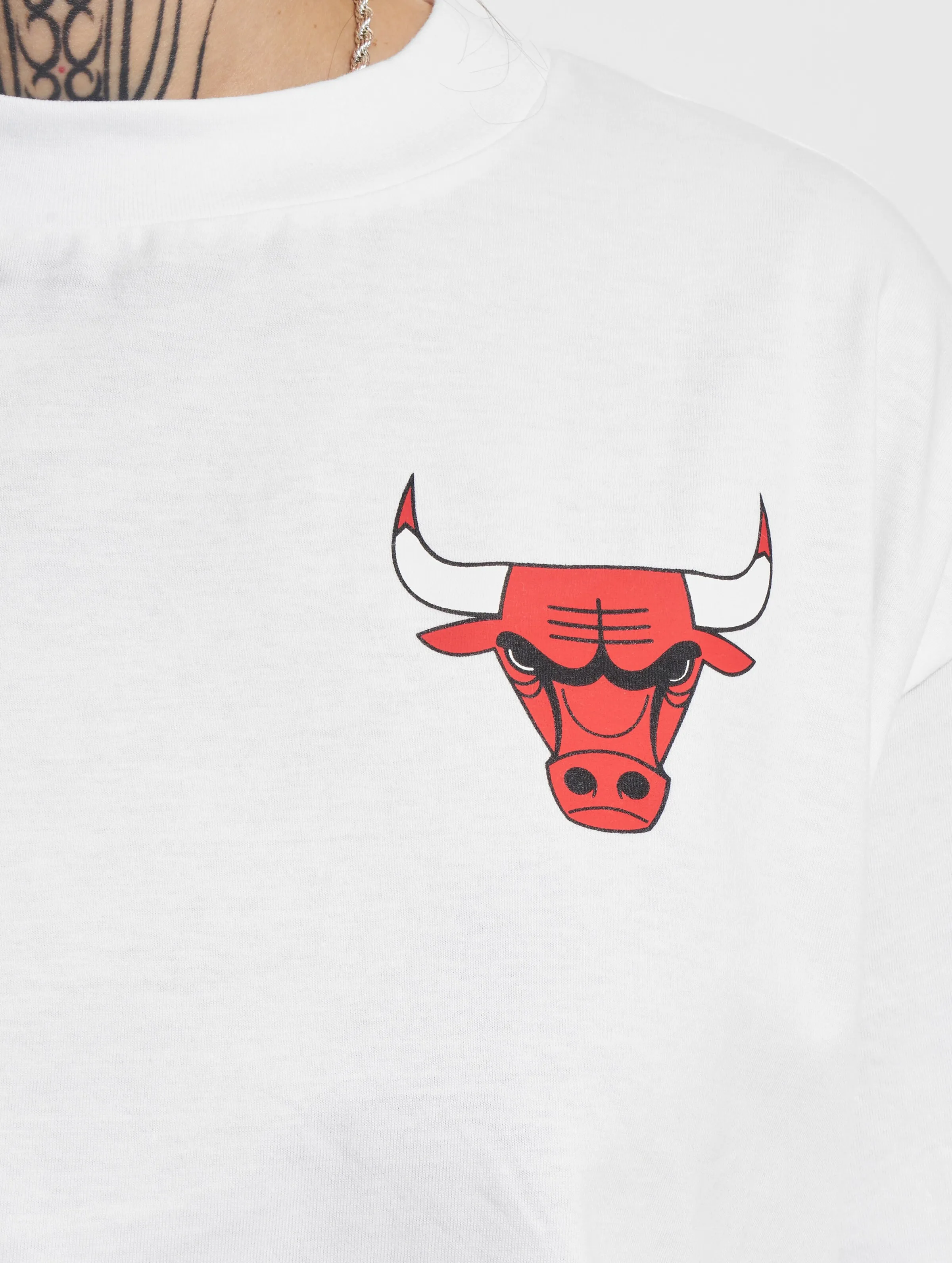 New Era NBA Team Logo Crop Chicago Bulls