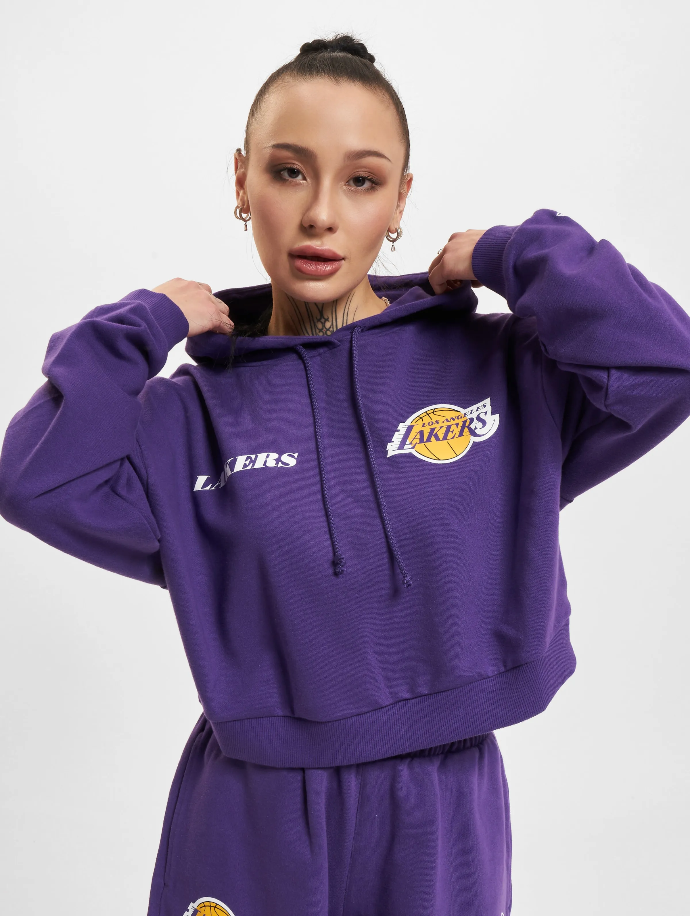 New Era NBA Team Logo Crop LA Lakers