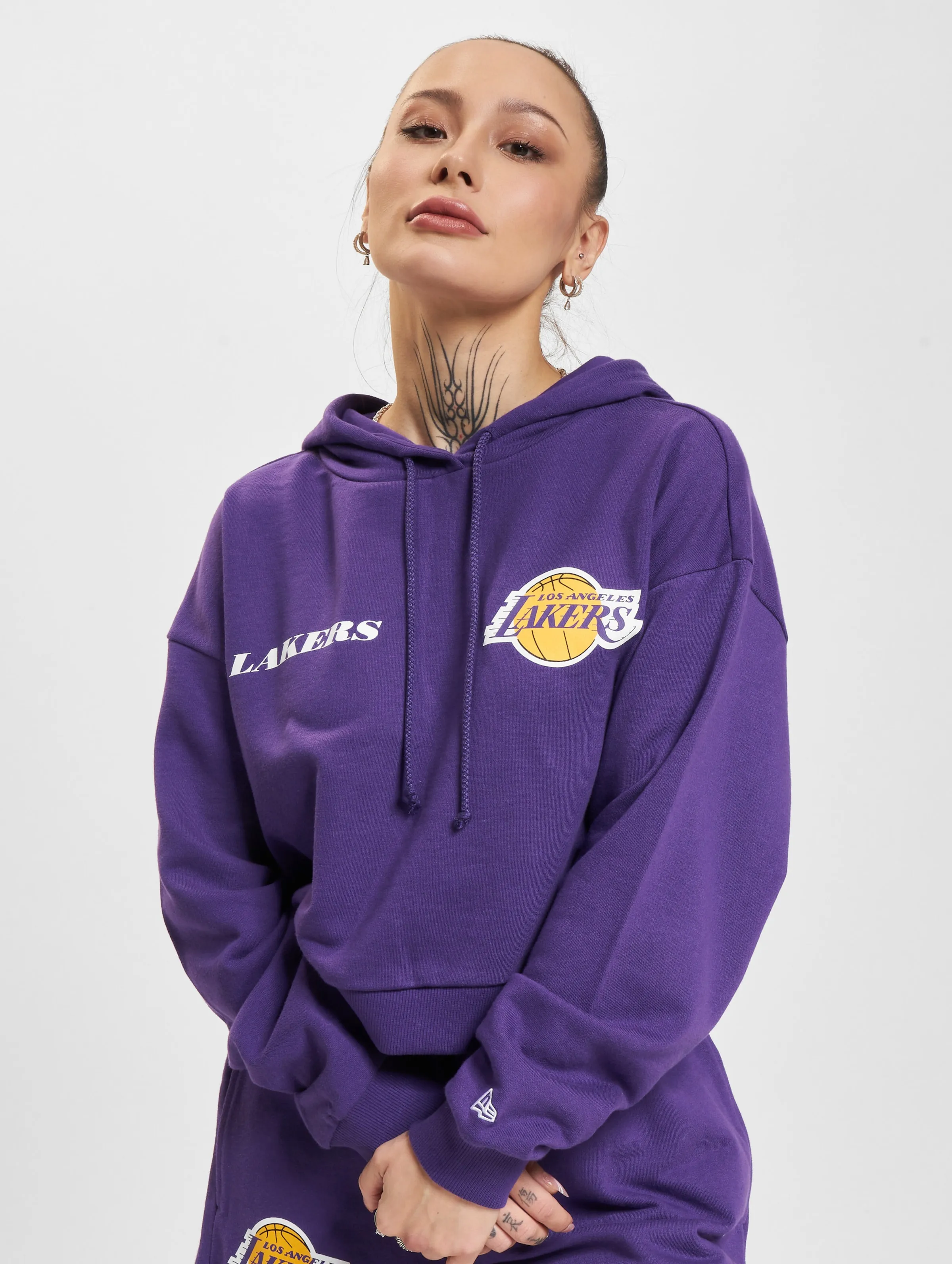 New Era NBA Team Logo Crop LA Lakers