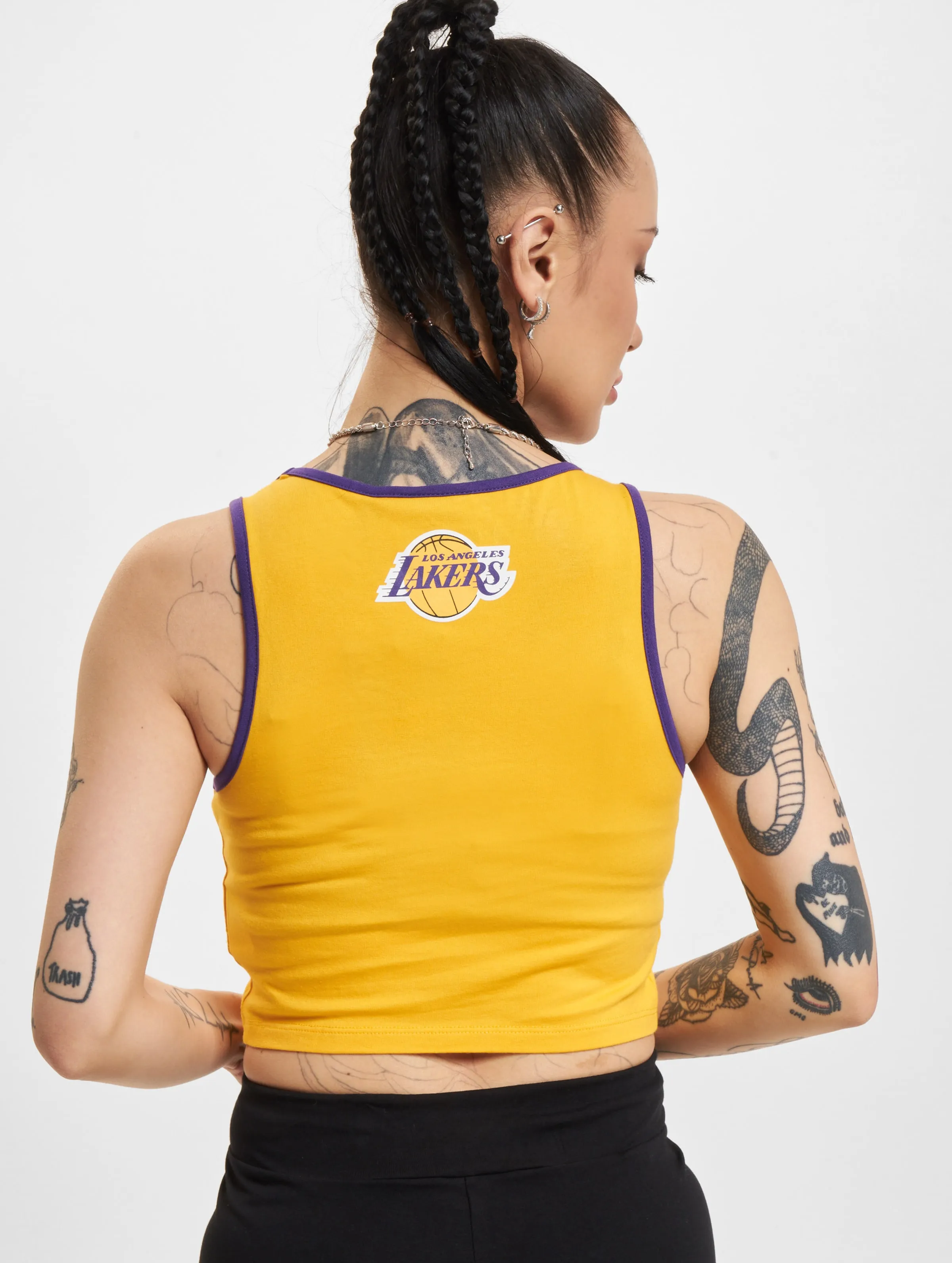 New Era NBA Team Wordmark Crop Tank