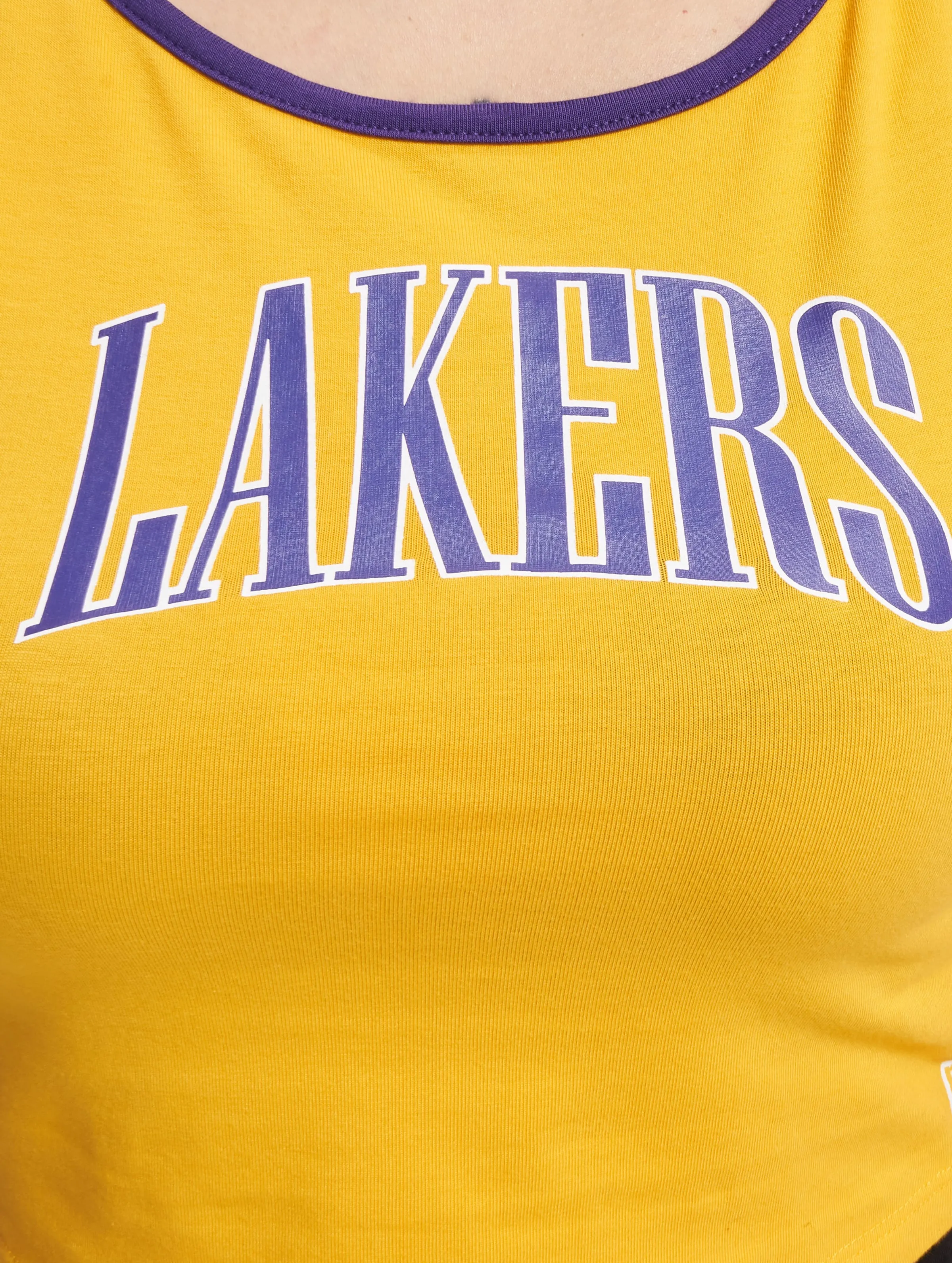 New Era NBA Team Wordmark Crop Tank
