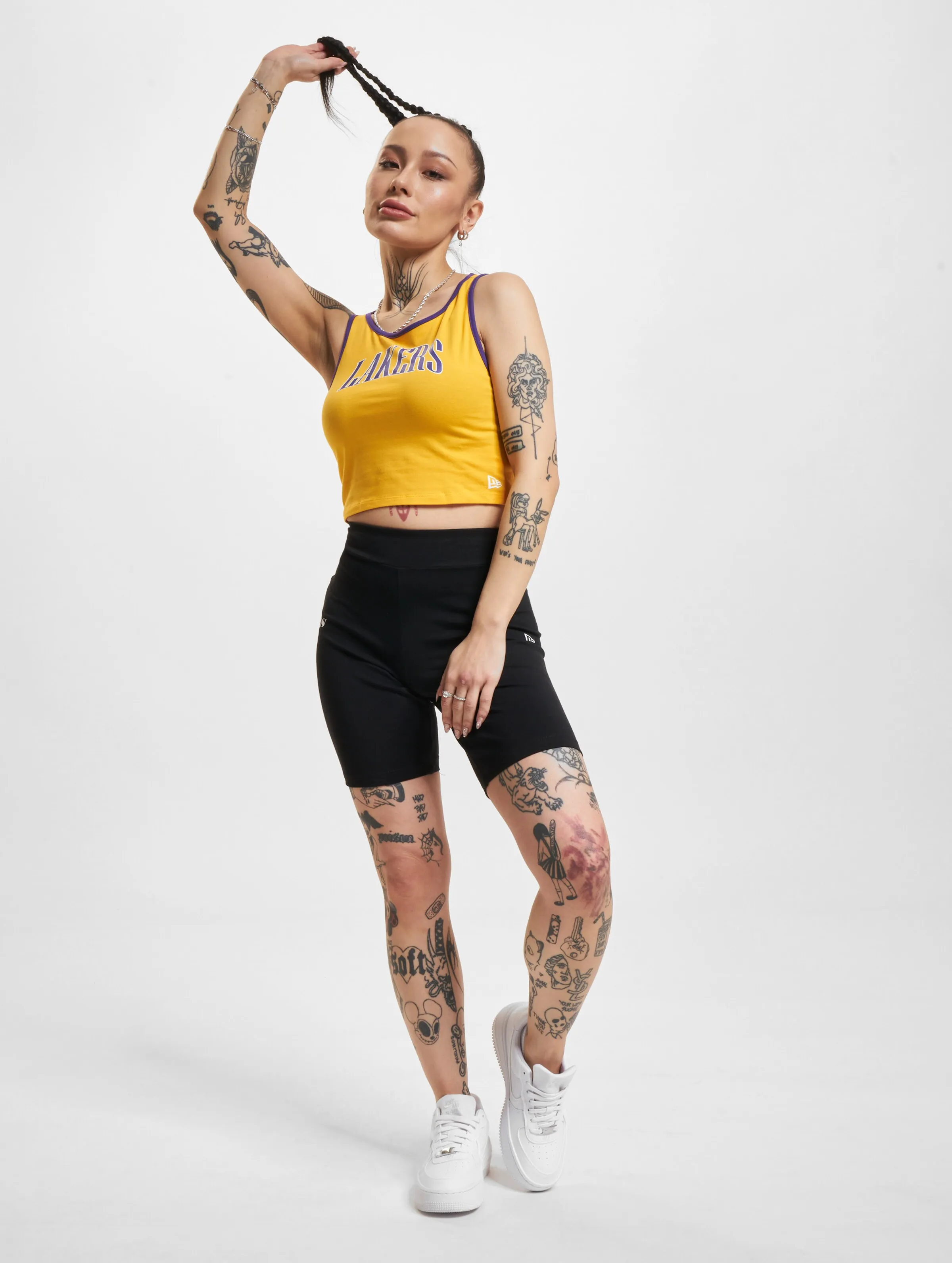 New Era NBA Team Wordmark Crop Tank