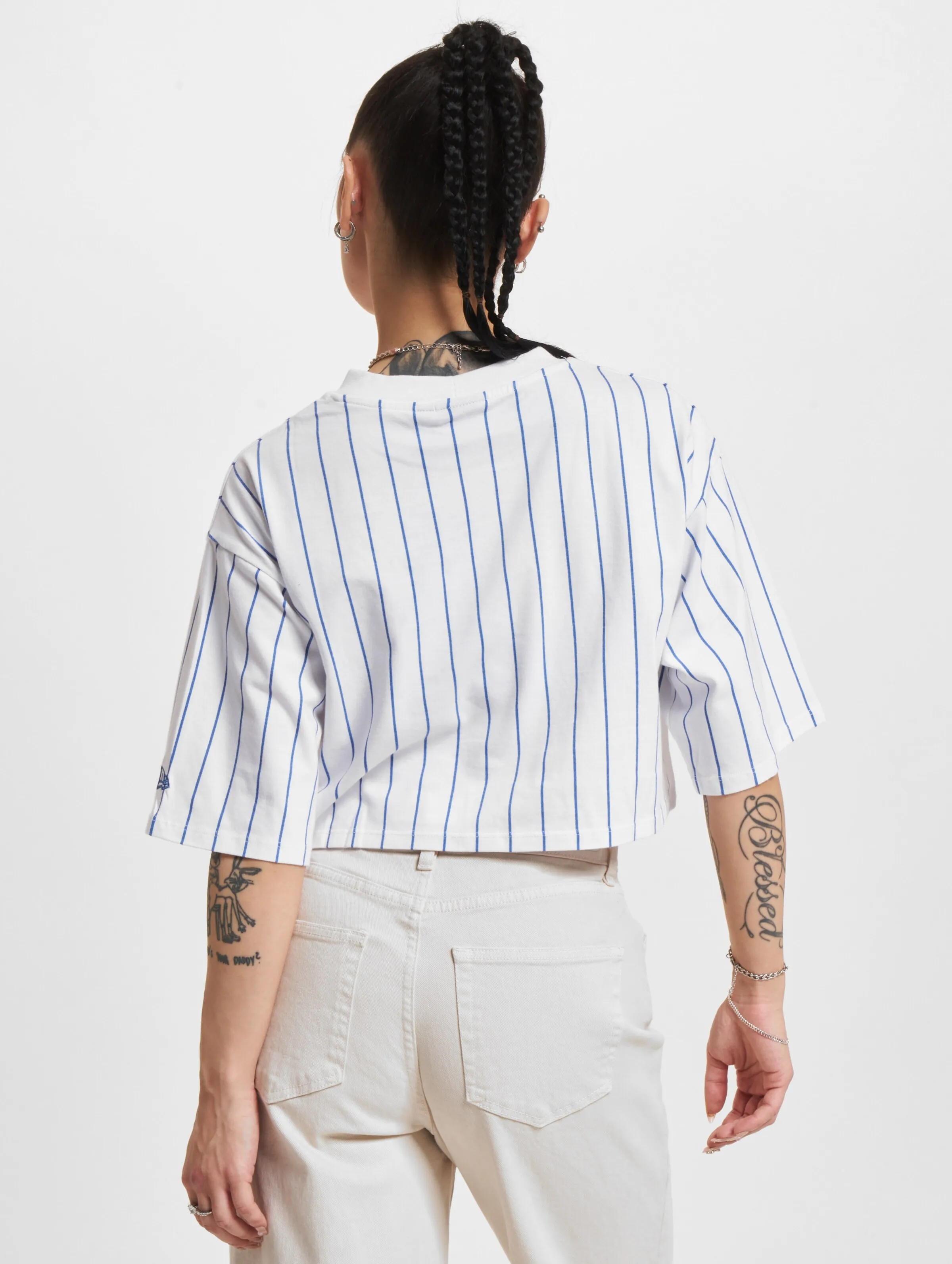 New Era Pinstripe Crop