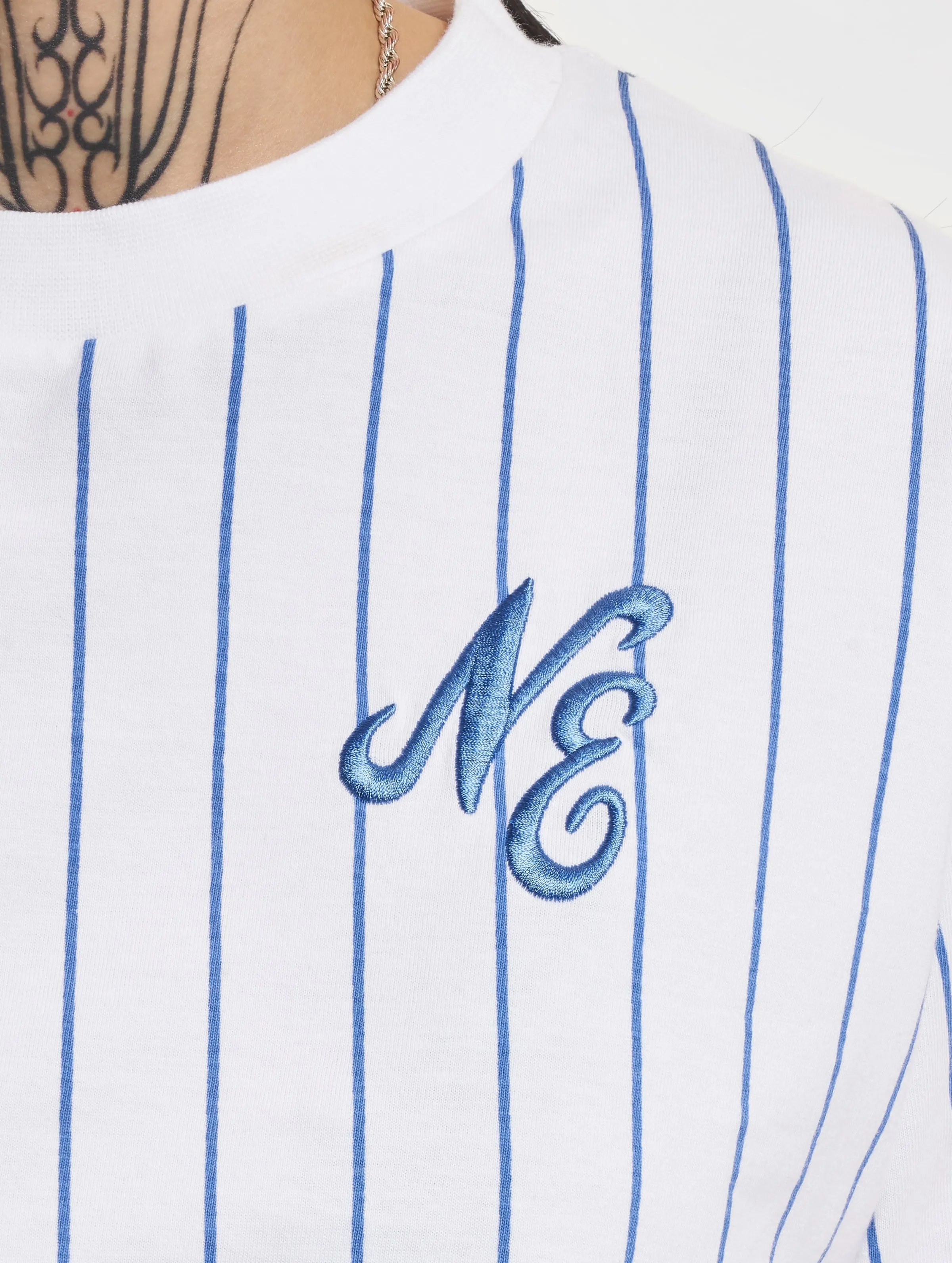 New Era Pinstripe Crop