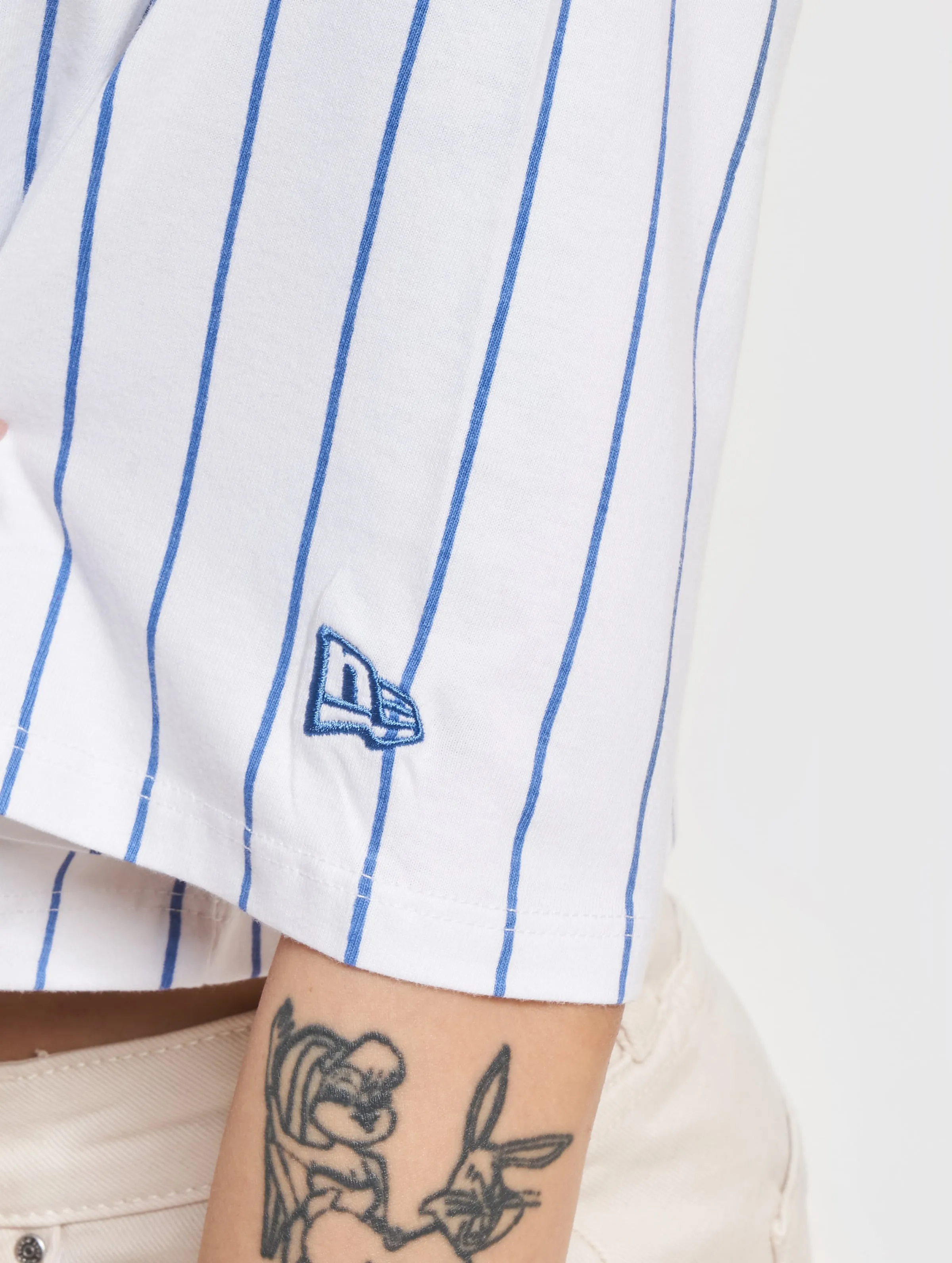 New Era Pinstripe Crop