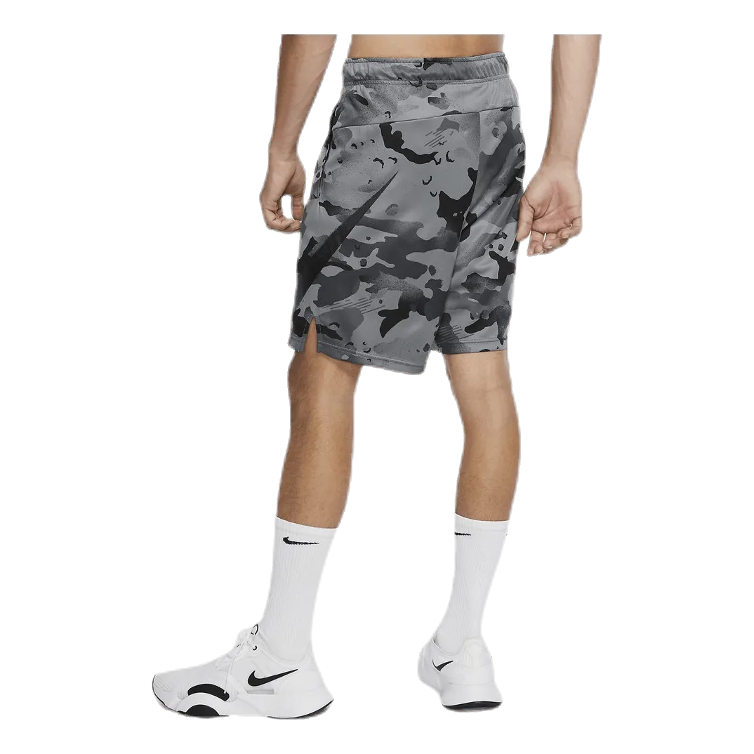NIKE DRIFIT AOP SHORTS 5.0 BLACK/GREY