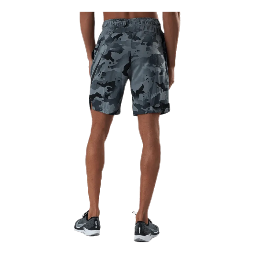 NIKE DRIFIT AOP SHORTS 5.0 BLACK/GREY