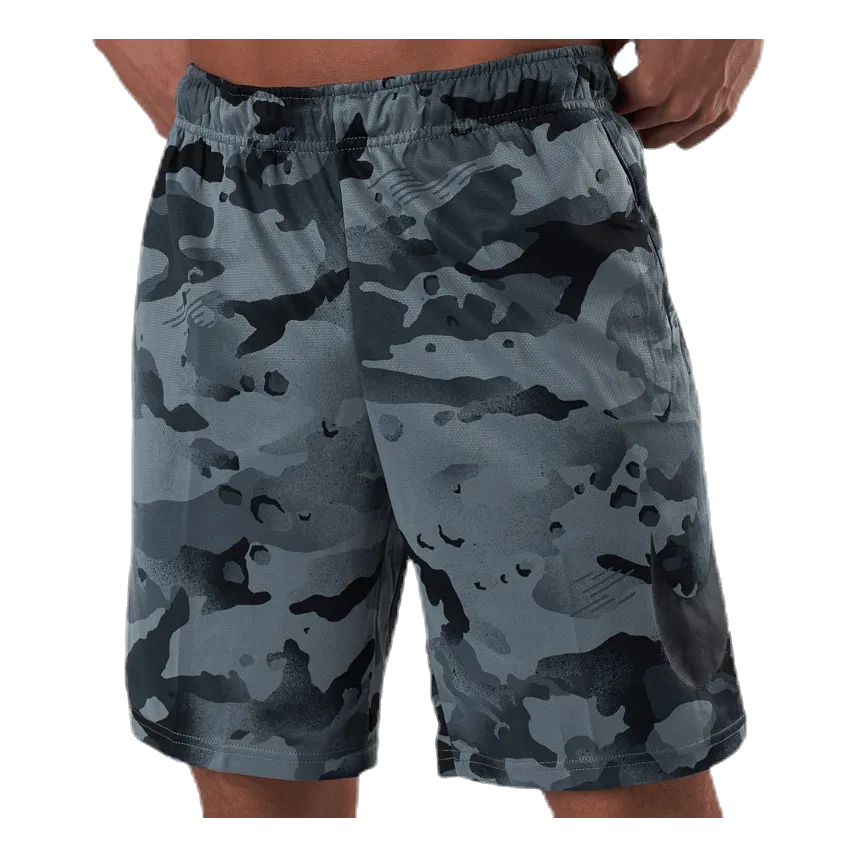 NIKE DRIFIT AOP SHORTS 5.0 BLACK/GREY