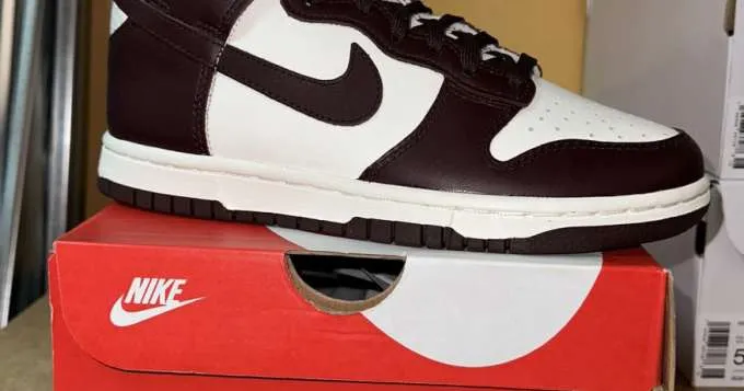 NIKE DUNK HIGH  DD1869601  BURGUNDY CRUSH (WMNS)  100% AUTéNTICO
