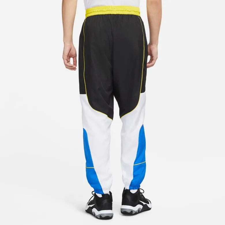 NIKE THROWBACK MEN'S BASKETBALL PANTS "BLACKMUILTICOLOR"