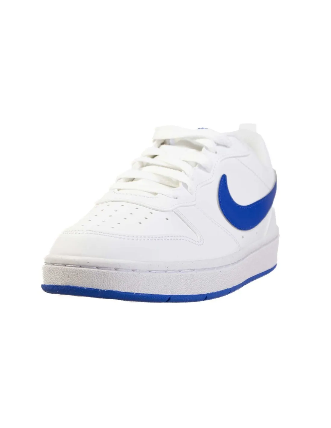 NIKE  ZAPATILLAS BLANCO Y AZUL COURT BOROUGH LOW RECRAFT (GS) DV5456 110 NIñO/A