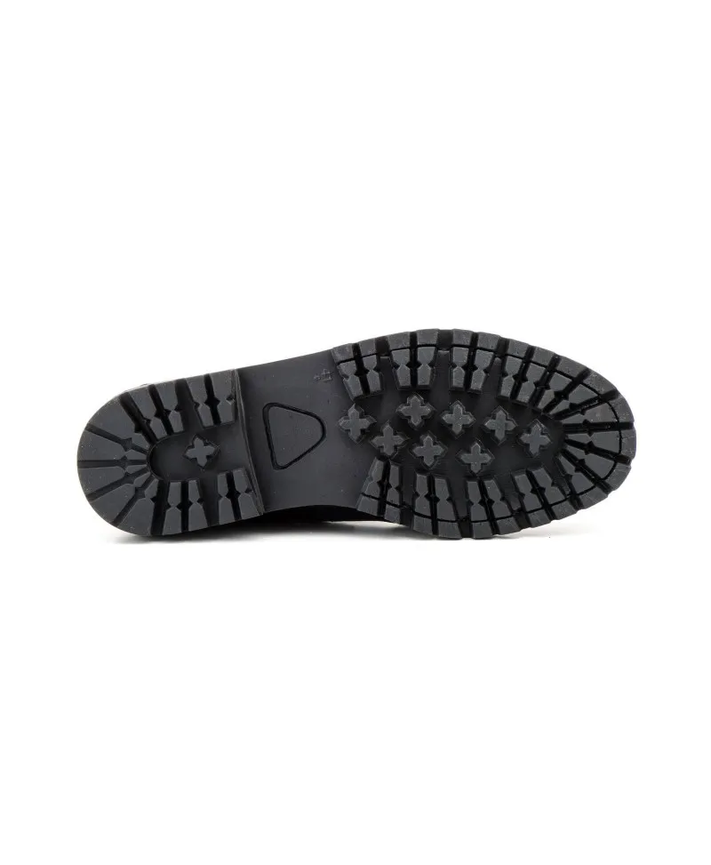 Náuticos Hombre Piel Pull Cordones