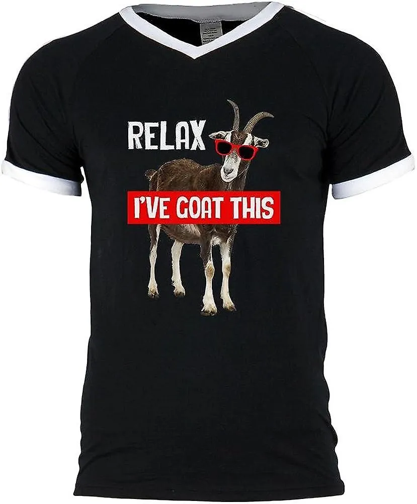 Old Glory Relax Tengo Esta Camiseta De Fútbol Con Cuello En V Para Hombre