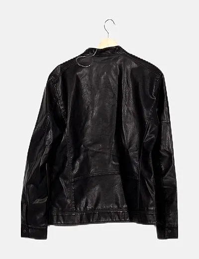 ONLY & SONS Chaqueta biker negra