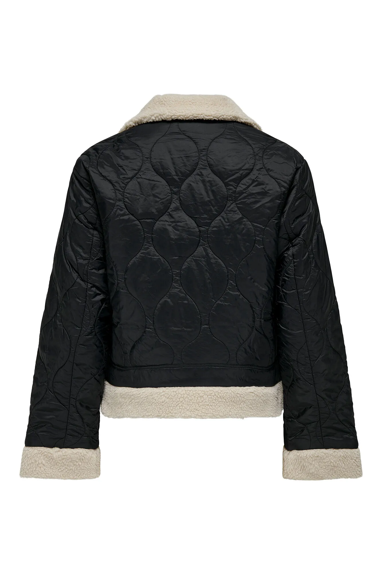 Only Chaqueta aviador con borrego