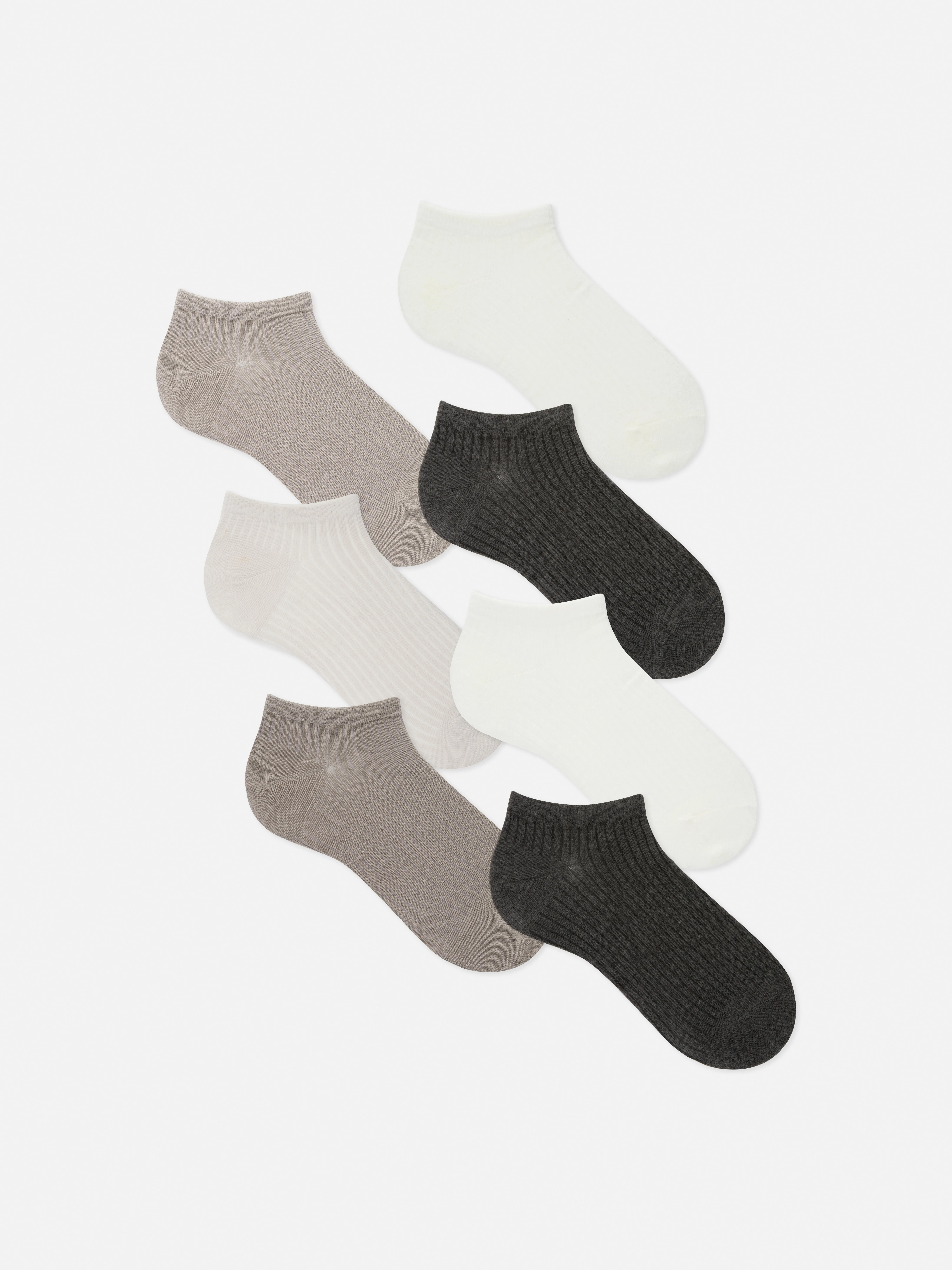 Pack de 7 pares de calcetines deportivos neutros