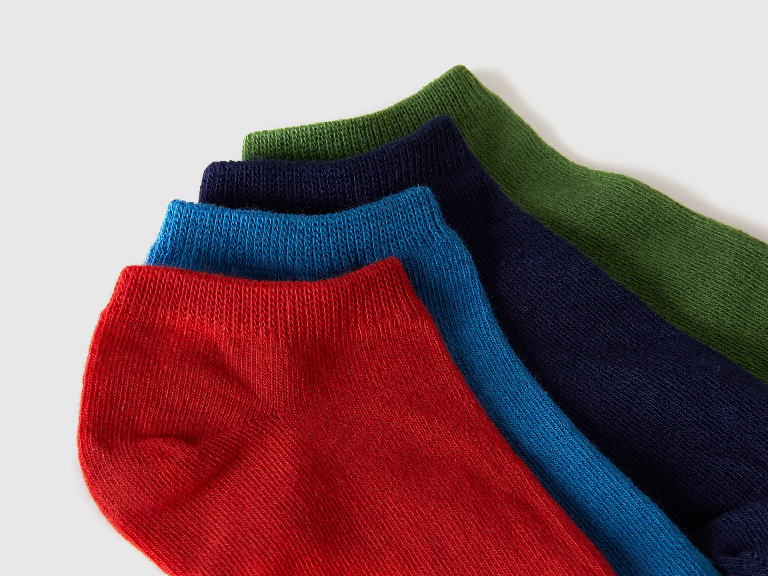 Pack de tres calcetines muy cortos