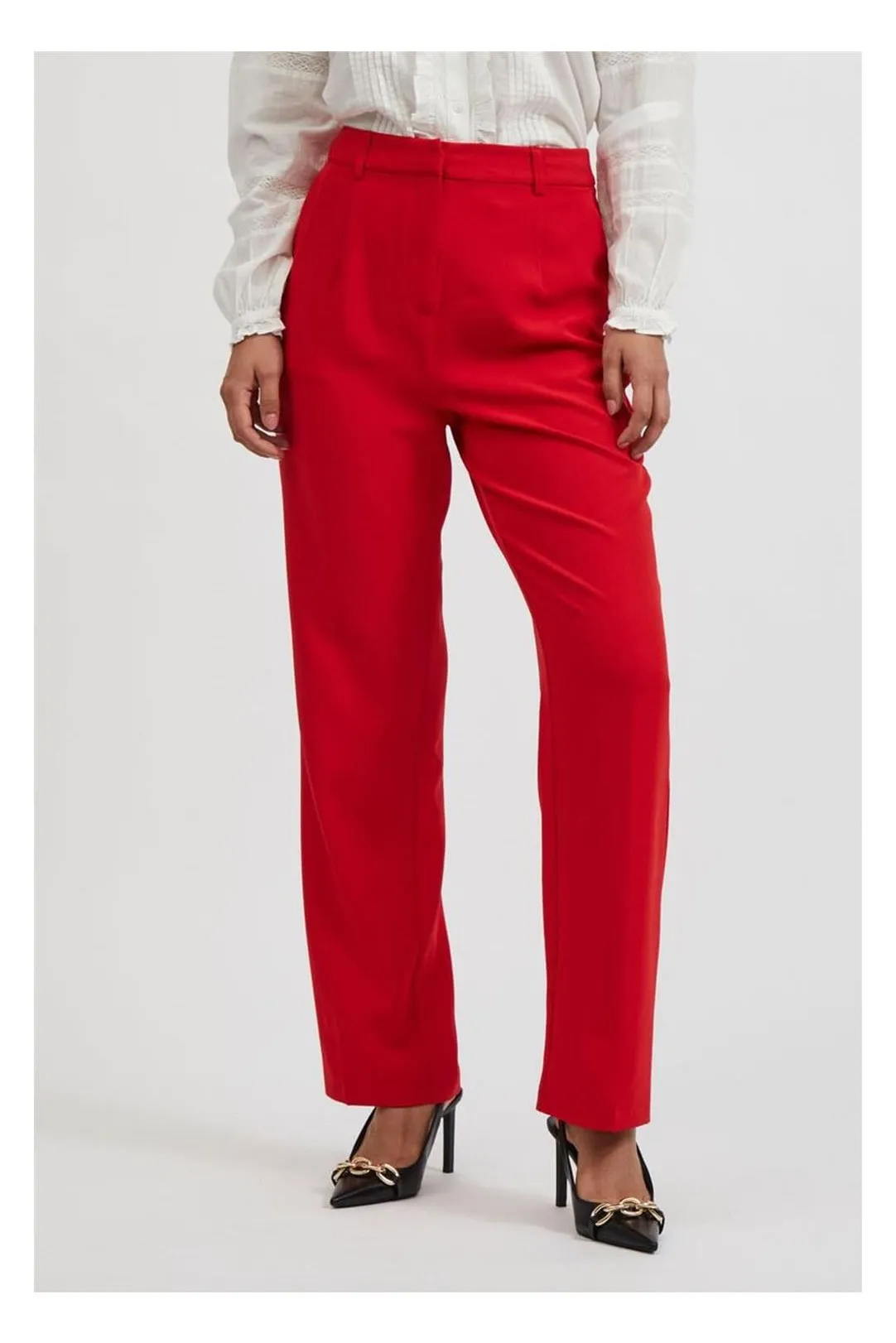 PANTALON TELA VIKALINKA ROJO