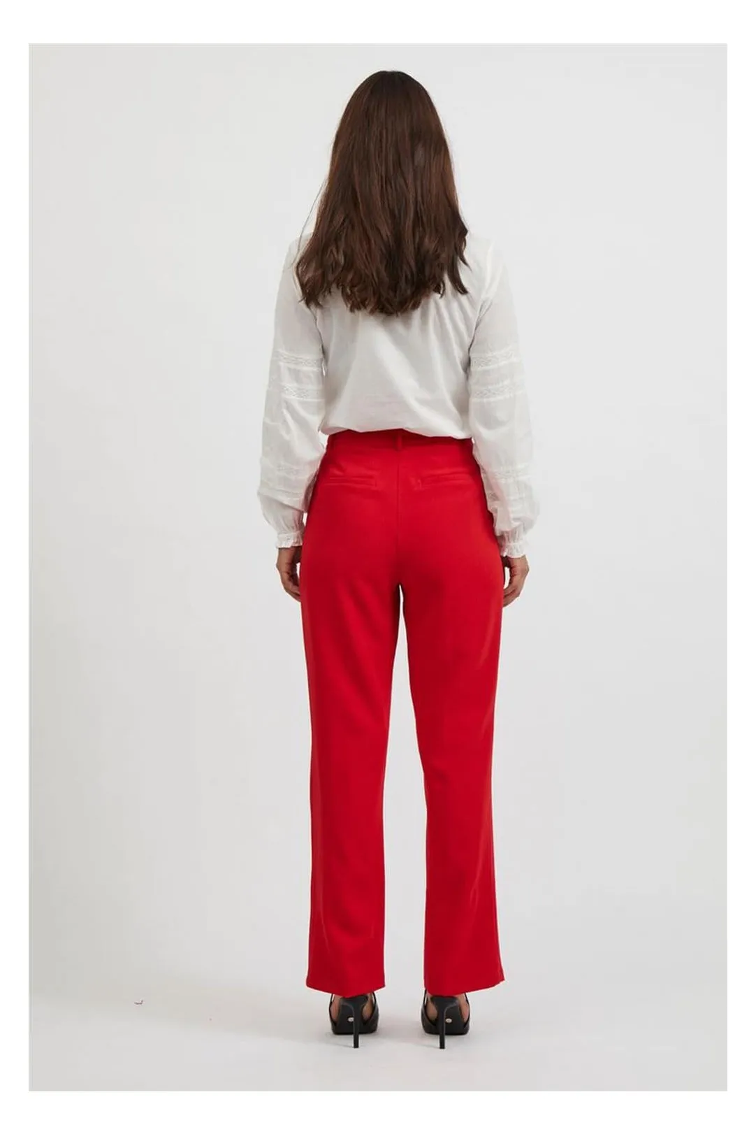 PANTALON TELA VIKALINKA ROJO