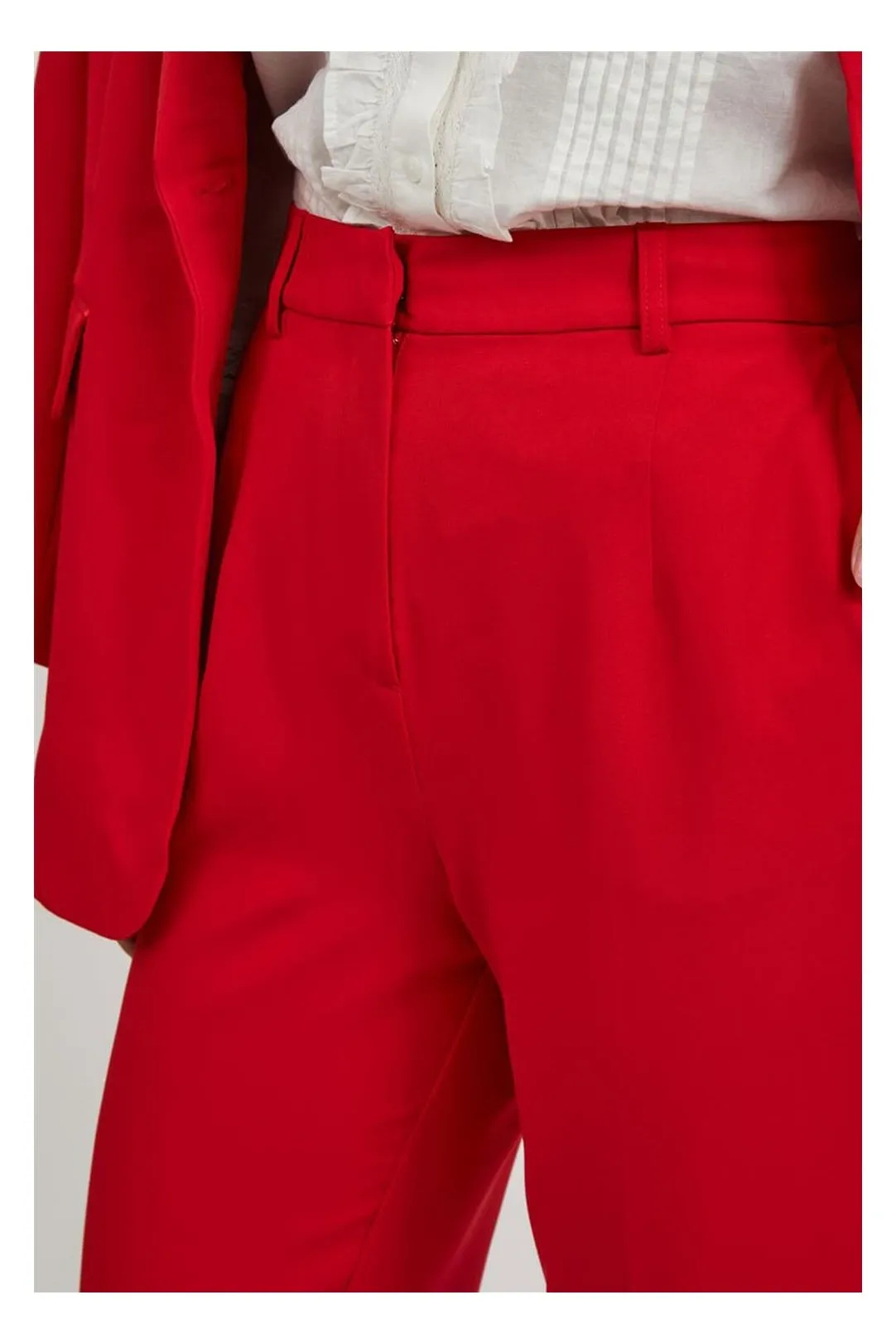 PANTALON TELA VIKALINKA ROJO