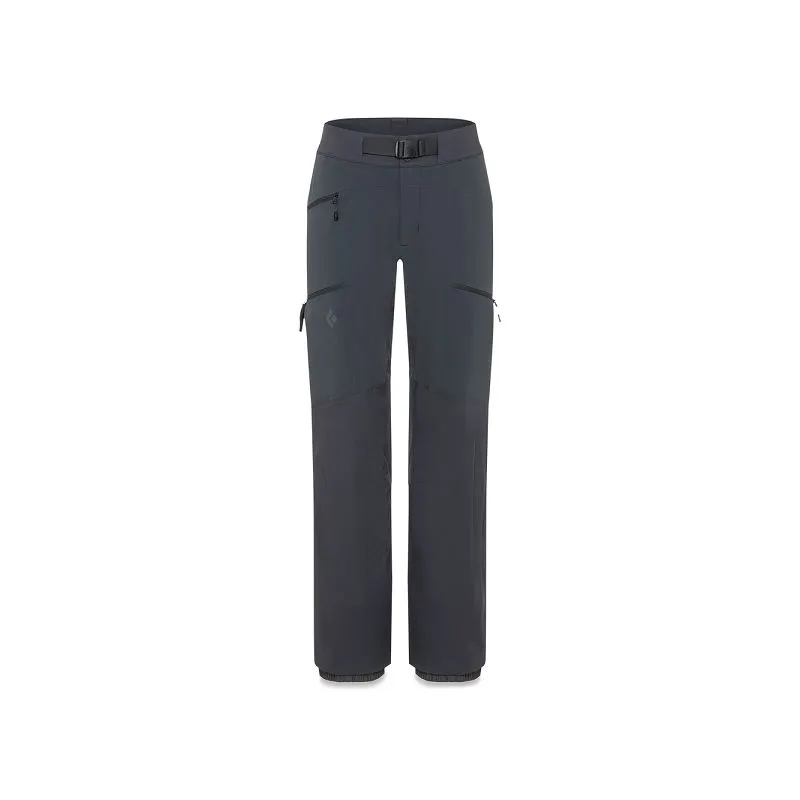 Pantalones esquí mujer Black Diamond DAWN PATROL HYBRID (Carbon)