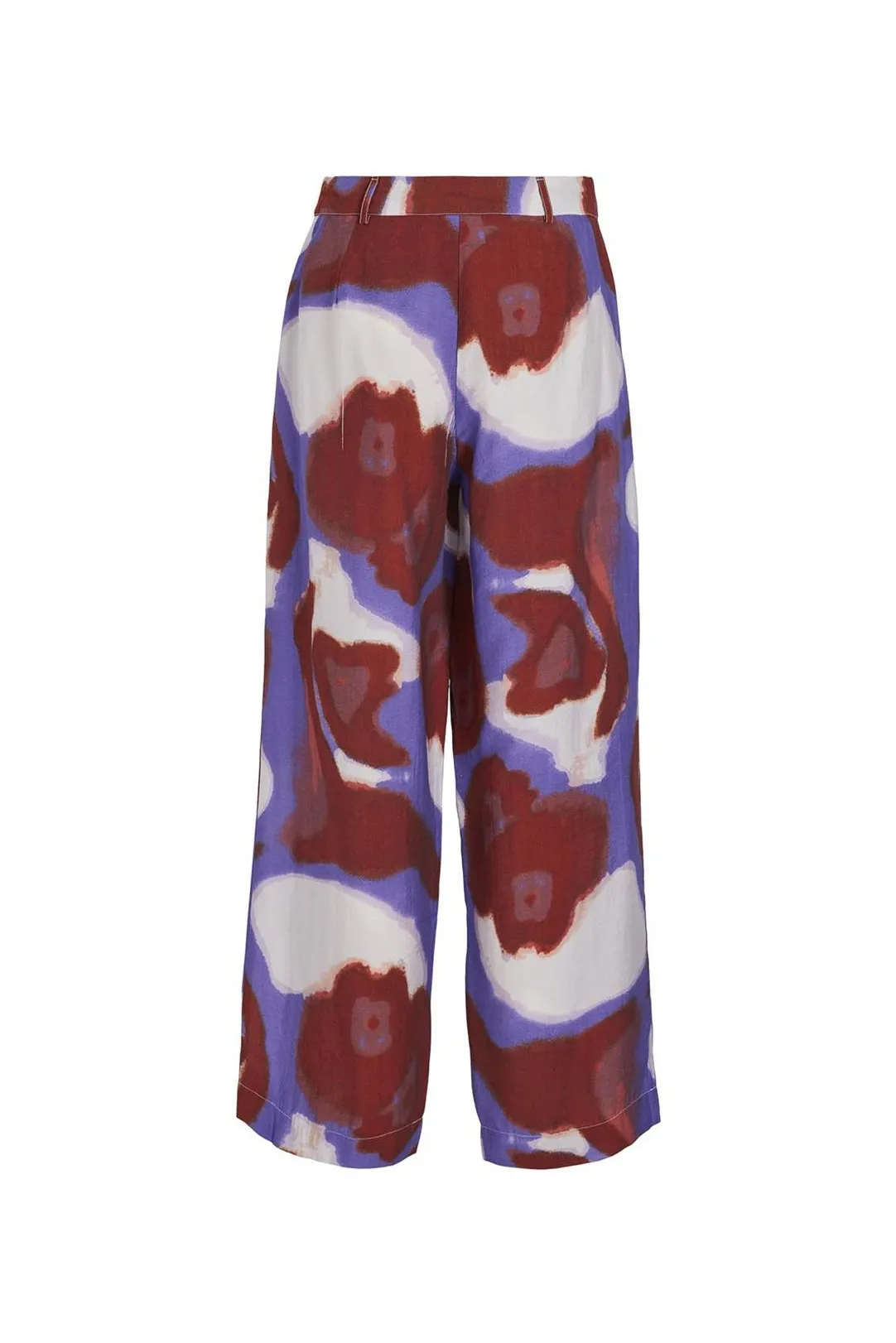 PANTALÓN FLUIDO VIASTRID WIDE ROJO
