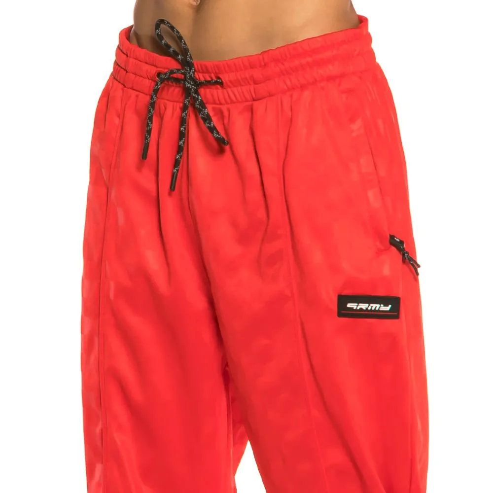 Pantalón Grimey Sighting In Vostok Poly Track pants FW19 Red