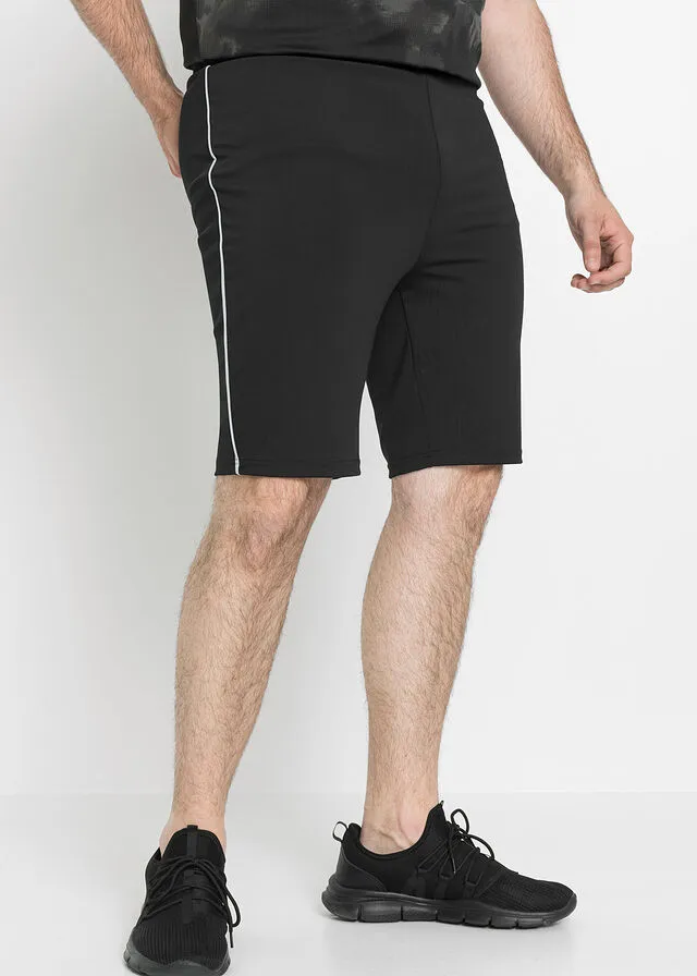 Pantalón para correr corto Negro