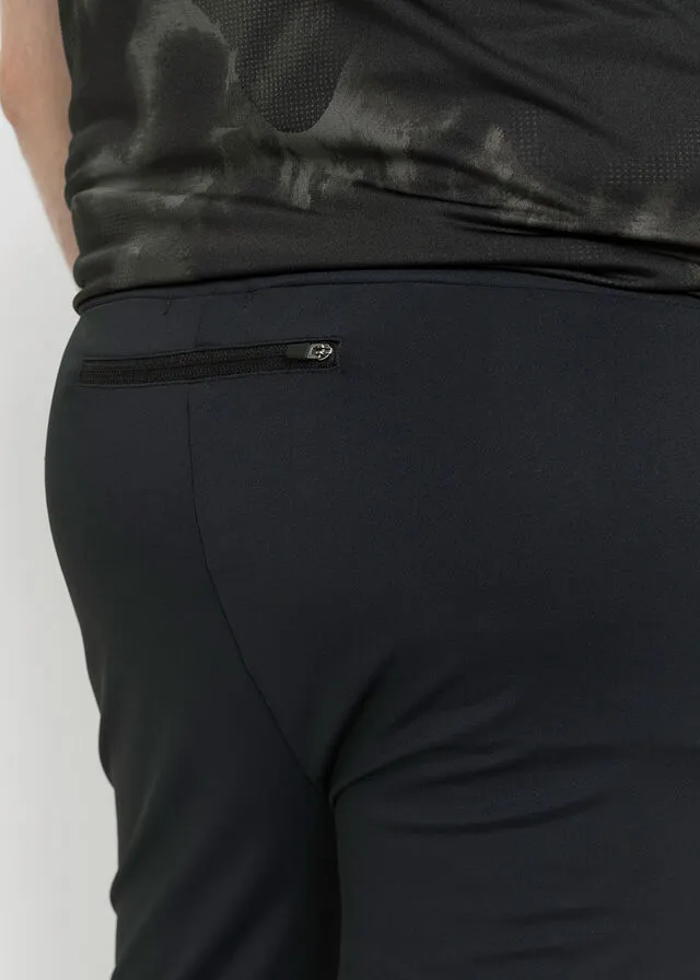 Pantalón para correr corto Negro
