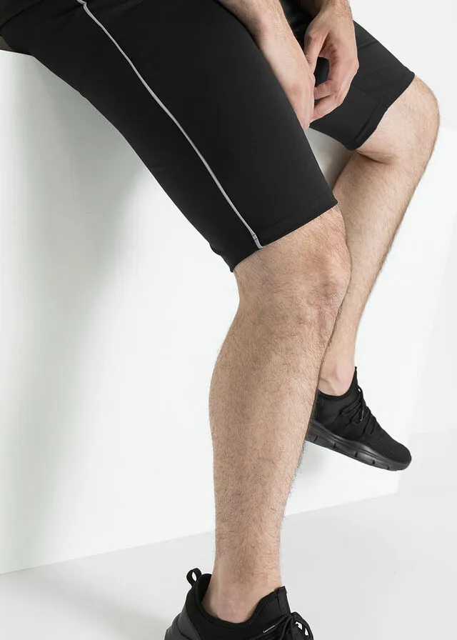 Pantalón para correr corto Negro