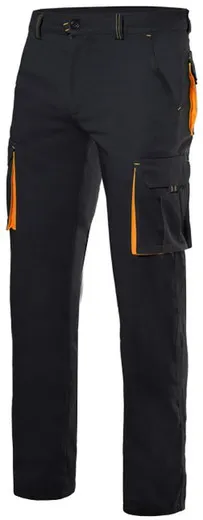 Pantalón stretch bicolor Velilla 103008S