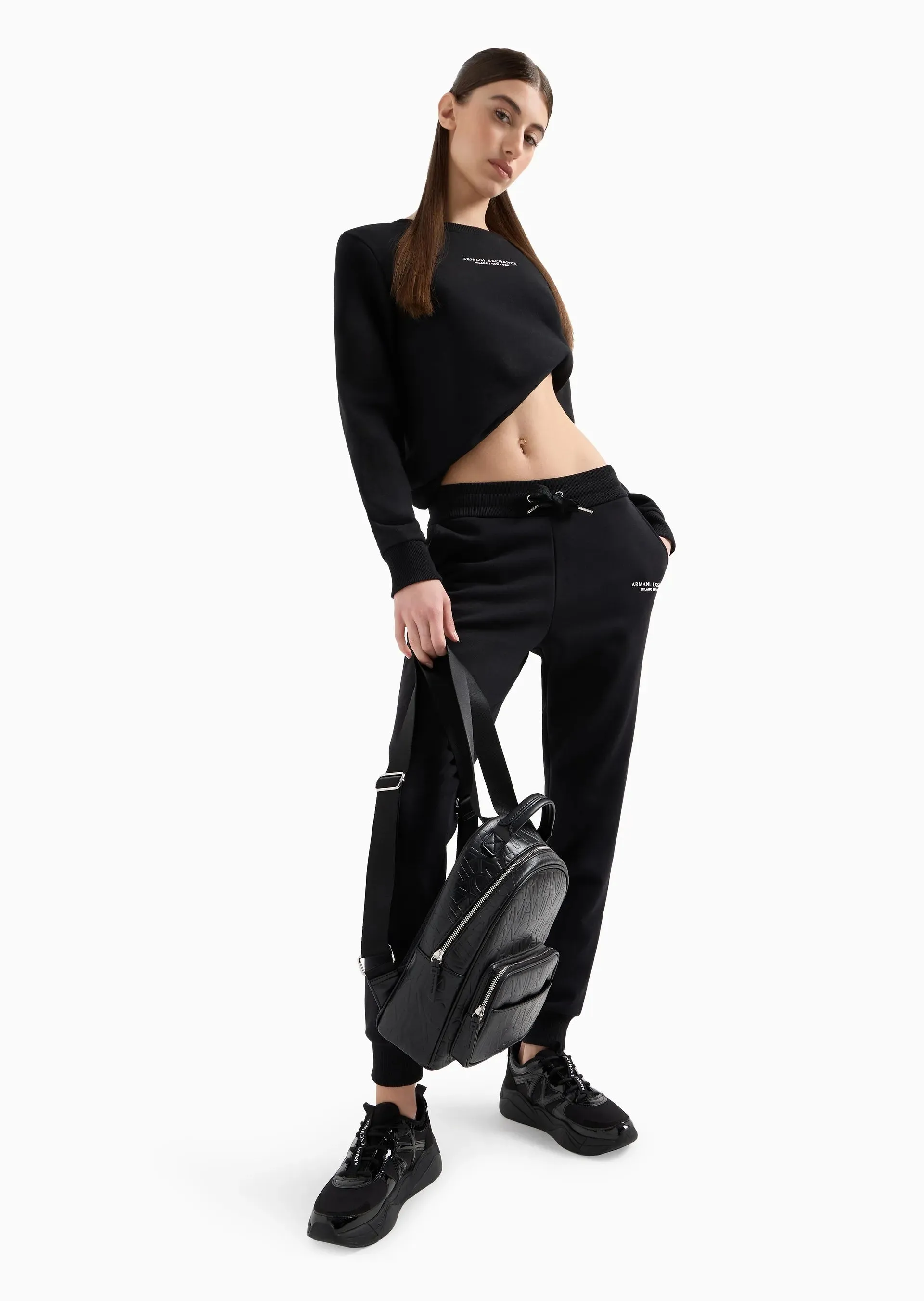 Pants Women Black Armani Exchange