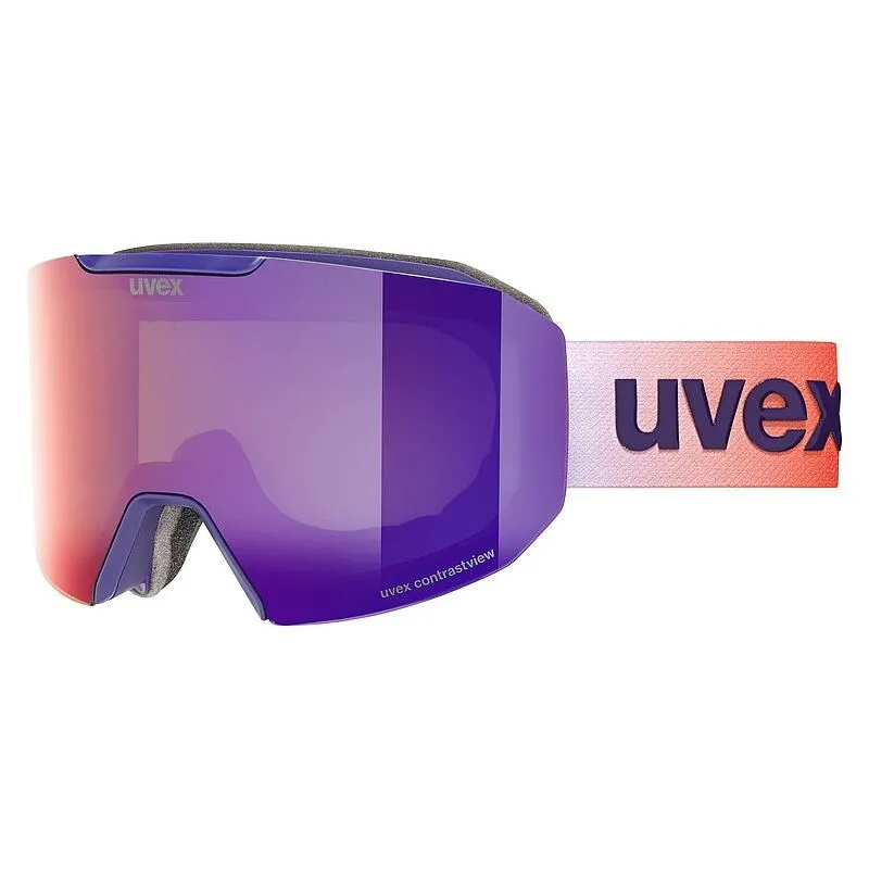 Pasamontañas Uvex Evidnt Attract (Púrpura bash/verde rubí)