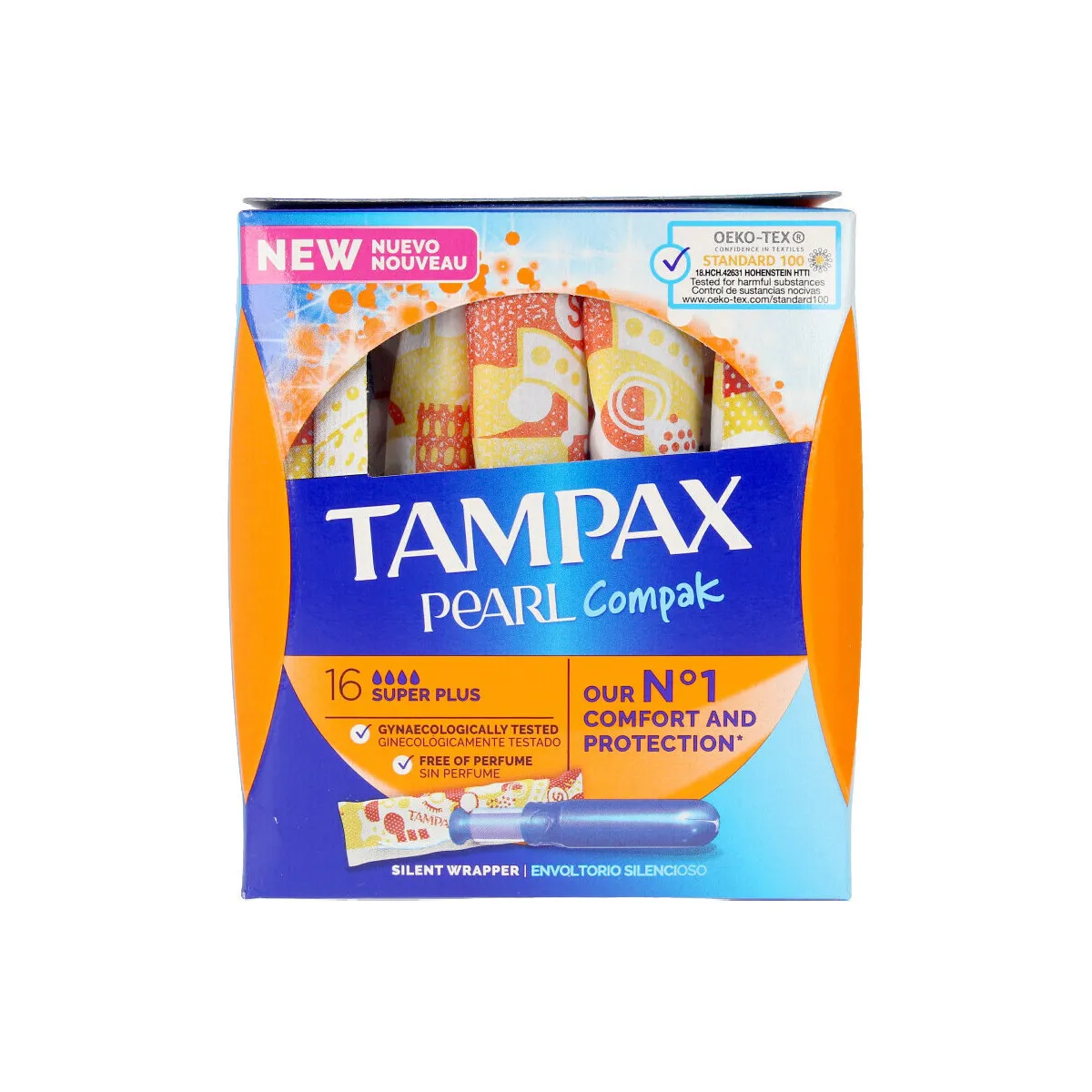 Pearl Compak Tampón Super Plus