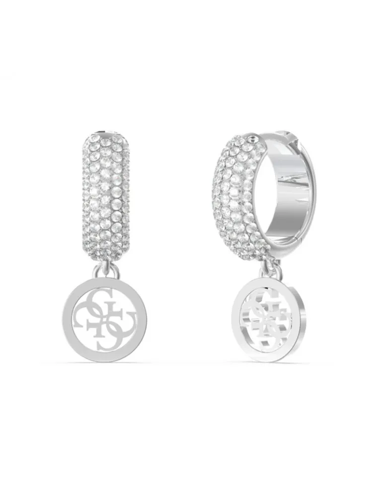 Pendientes Guess Crazy Aro Acero