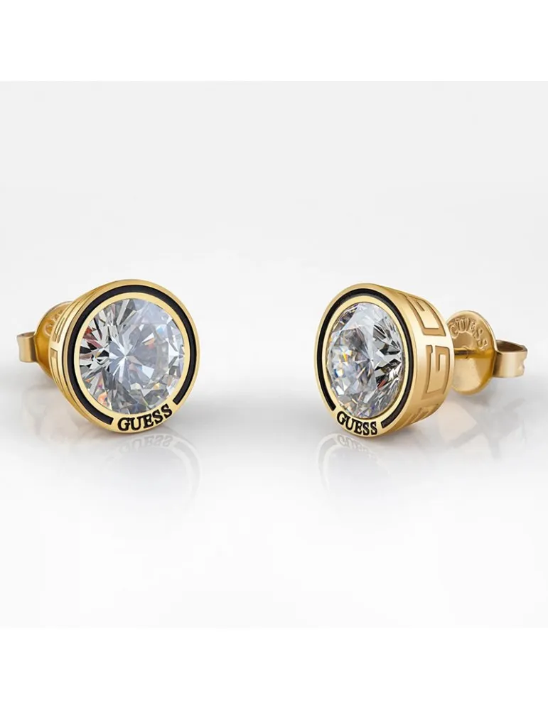 Pendientes Guess Mujer Daktari Acero Dorado