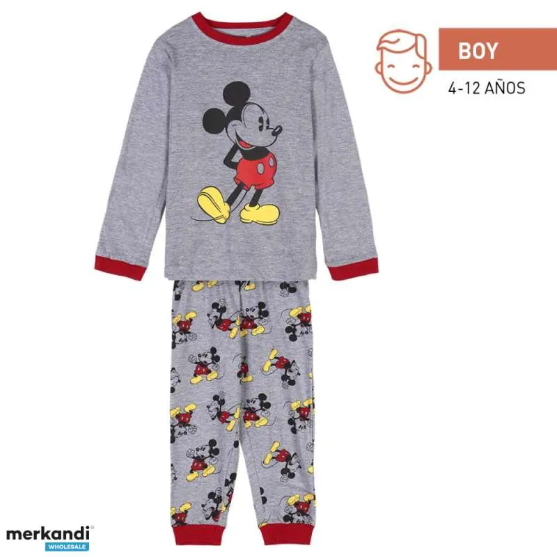 PIJAMA INFANTIL STOCK  MICKEY GREY