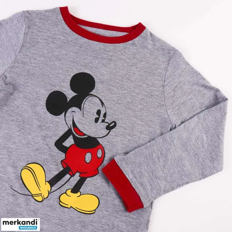 PIJAMA INFANTIL STOCK  MICKEY GREY